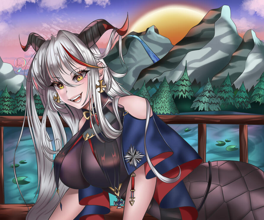 Ägir [Azur Lane] - Full body